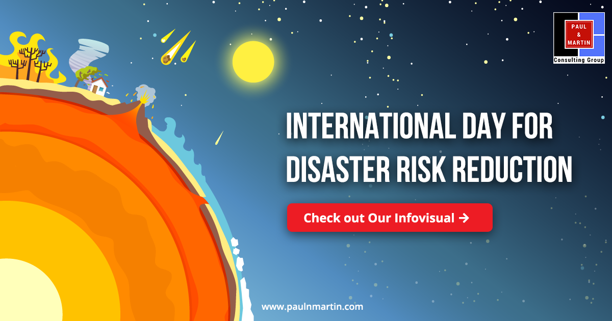 International Day for Disaster Reduction Infovisual